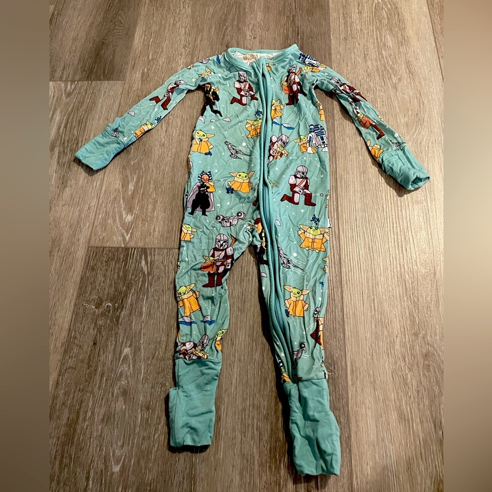 Little Sleepies Star Wars Zippy Convertible Romper 12-18 month